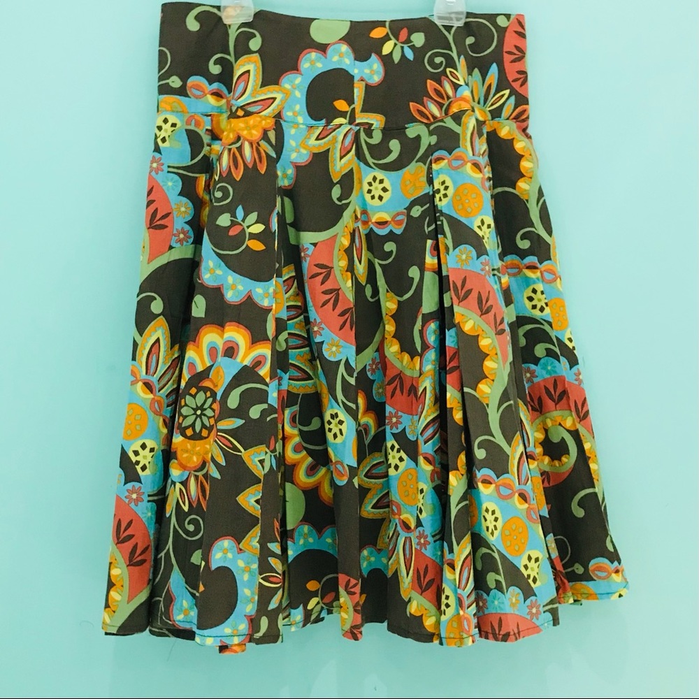 Vintage-look Midi Skirt